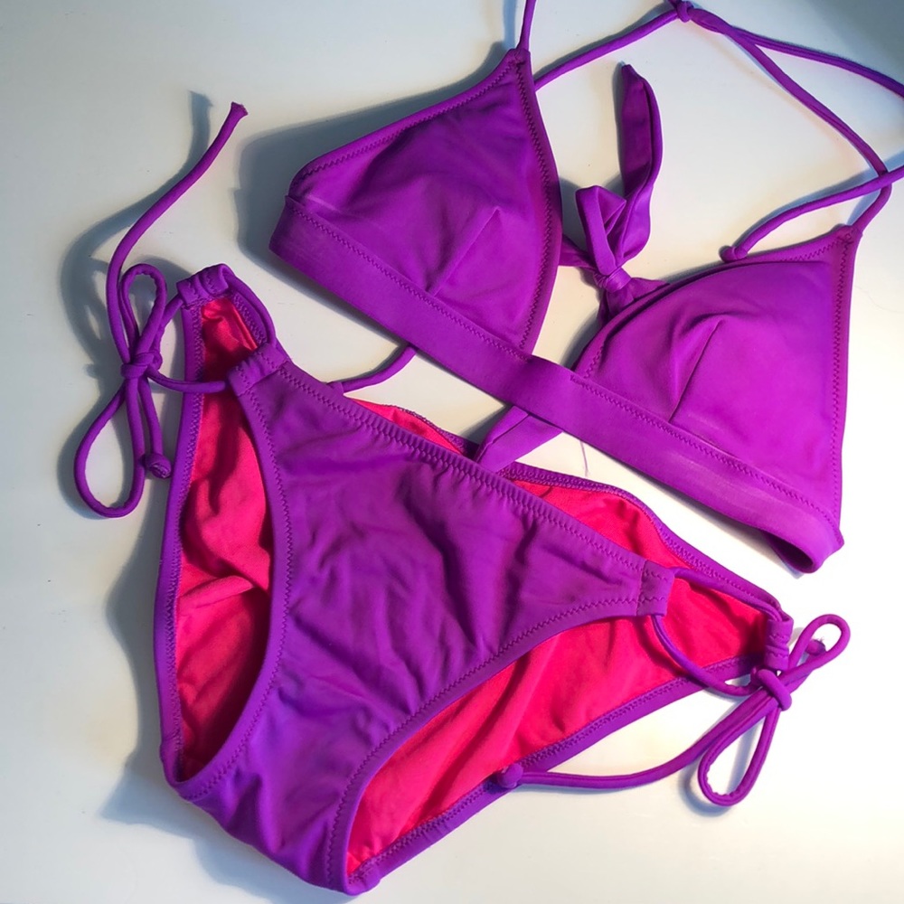 Victoria’s Secret magenta bikini